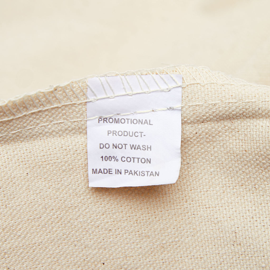 Canvas Tote Bag — Minimal Beach Logo "PATRUCCI" Eco Market Tote