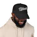 Patrucci Script Trucker Hat – Retro Foam Mesh Cap